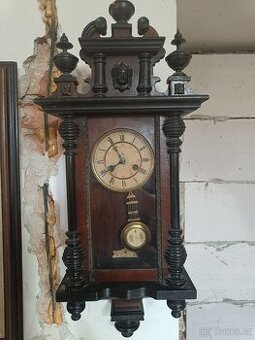NÁSTĚNNÉ HODINY ZNAČKY JUNGHANS 1890