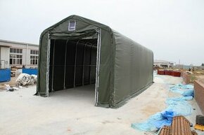 Plachtová garáž na bus/nákladní auto 5,5m x 15m x 5,3 - 900g