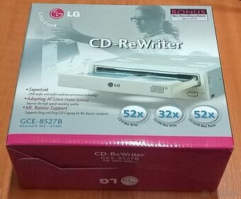 LG CD-ReWriter GCE-8527B - nová, nepoužitá, originál balení