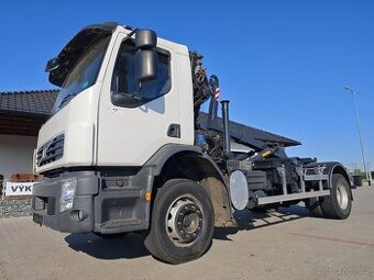 VOLVO FE 280, HR RUKA HMF + NOVÝ HÁKOVÝ NOSIČ 10t