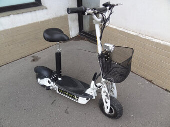 1000W Elektrokoloběžka Ultimate CSB Captain bílá Elektro kol