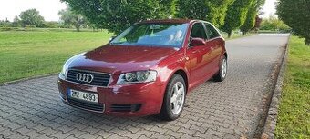Audi A3 8P , 1.6 , 75kW , BGU , 2005 ,vínová metal