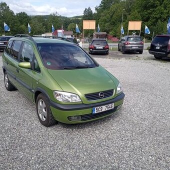 Opel Zafira 1,6i rv 74 kW, rv 2000,7 mist