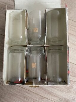 Poltár Czechoslovakia set retro znač. skleniček