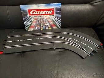 Autodráha carrera digital D132 D124 výhybka do zatáčky
