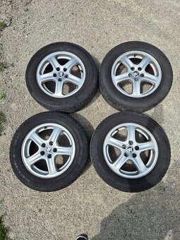 Alu kola Octavia 1 original,5x100R15,pneu Good Year 4x