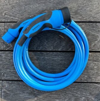 Nabíjecí kabel Mennekes pro elektromobily, typ 2, 3x32A,22kW