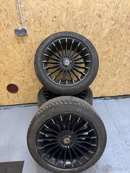 Sada kol 18" ve stylu Alpina – zimní pneu Goodyear 245/45 R