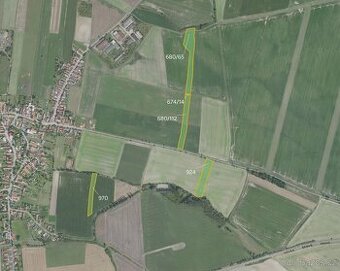 Zemědělská půda, prodej, Městec Králové, Nymburk - 1