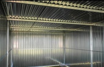 Plechová garáž 3x5m - 1