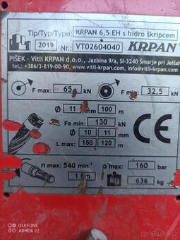 Lesnicky naviják Krpan 6.5 eh - 1