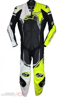 Alpinestars Gp Plus V2-Pánská kožená moto kombinéza,jednodíl