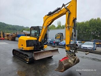 Pásový bagr JCB 85Z-2, rok výroby 2021, 2842 motohodin