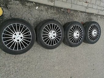 Zimní sada kol BMW 3 225/50 na jetých Michelin Alpine