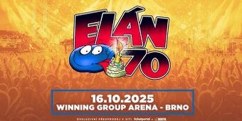 Elán vstupenky Brno 16.10.