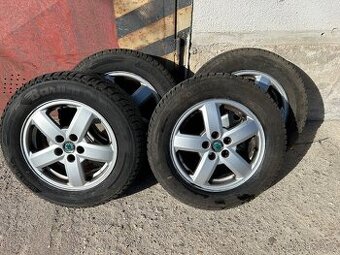 Alu kola 5x100 R15 Nové zimní gumy Triton