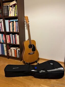 Kytara s obalem, stojanem a ladičkou