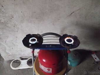 Dvouplotýnkový vařič na PB 2kg