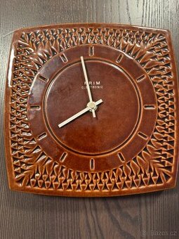 Keramické hodiny Prim - funkční