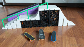 Skate rampa - Set Spin Master Tech Deck Nyjah Skatepark