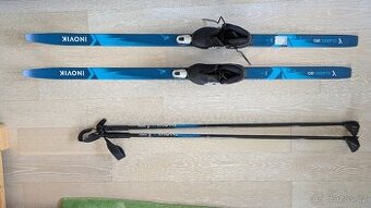 Sada komplet na běžky Inovik a boty Alpina vel 34 a hůlky