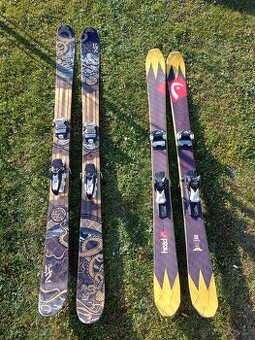 Freeride lyže K2 a Head