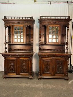 Starožitné párové příborníky / kredence (133021)