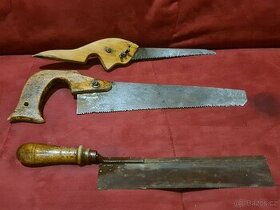 RETRO PILKY starožitné 3ks viz foto