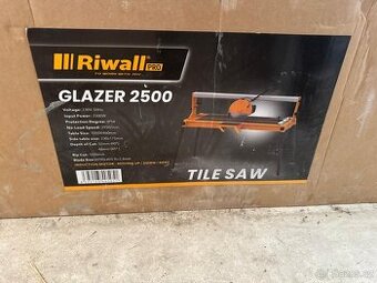Pila na dlažbu Riwall PRO Glazer 2500 - stul 1050460mm