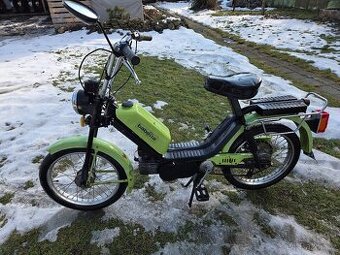 Babetta 210 s kartičkou, zelená původní 1.