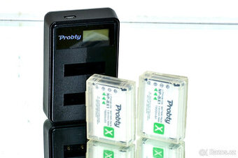 Nabíječka pro Sony RX100 I-VII +2x baterie NP-BX1