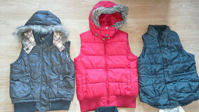 Dámské,dívčí vesty vel.146-vel.38(M)