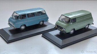 2x upravený model Škoda 1203 1:43