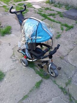 Dětská tříkolka kočárek