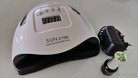 UV/LED lampa SUN X7 180W+top coat zdarma