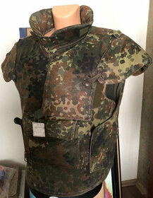 Bundeswehr neprůstřelná vesta Protistřepinová nová