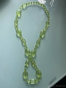 náhrdelník zelený - 1