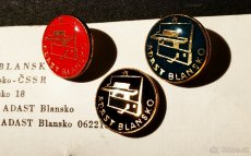 Firemní odznaky ČSSR - Adast Blansko 1978