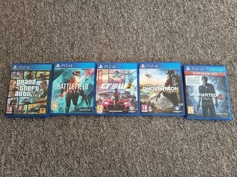 Prodám videohry na ps4