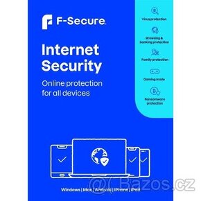 F-Secure SAFE, 3 zařízení / 6 měsíců - elektronická licence