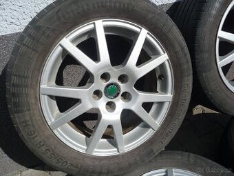 SADA ALU 16 ŠKODA SPIDER OCTÁVIA I RS 5x100 ET42 - 205/55R16