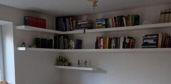 Nástěnná police Lack IKEA, bílá, 110x26 cm