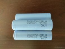 Baterie Samsung ICR 18650 5ks - 1