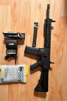 Prodám airsoftovou pušku Specna Arms SA-C (M4) + plný set