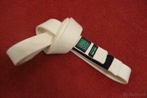 BJJ pásek konopný Hypnotik White A2 286cm (V1)