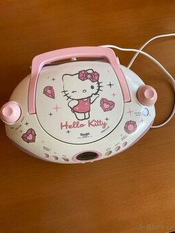 Hello Kitty - Rádio s CD přehrávačem