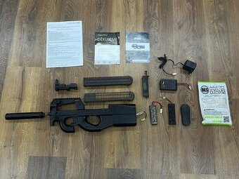 Airsoft P90 + výbava – kompletní set