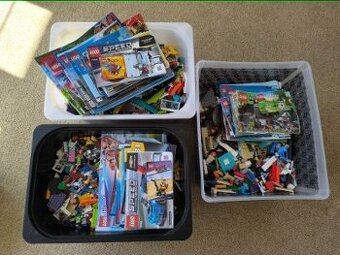LEGO originál MIX - celkem 3x5,5 kg (800,- Kč či vše 2400,-)