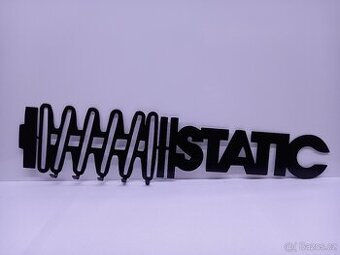 Static logo věšák na klíče