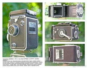 Servisovaná TLR Dvouočka Rollei Rolleiflex Automat K4B